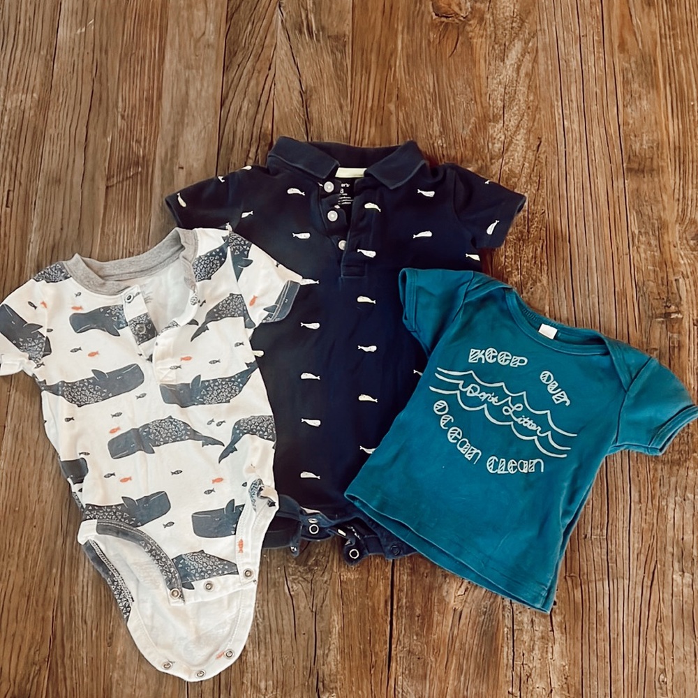 Baby boy short sleeve tees bundle!
